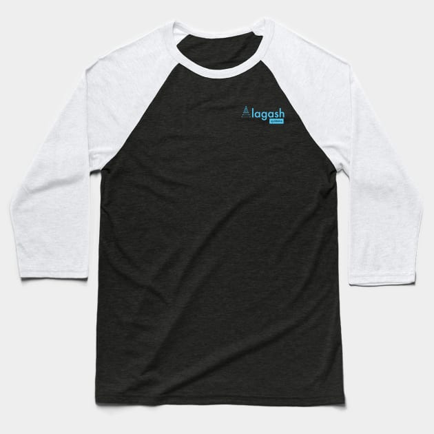 Alagash Systems (White Back Logo) Baseball T-Shirt by Icarus Dawns